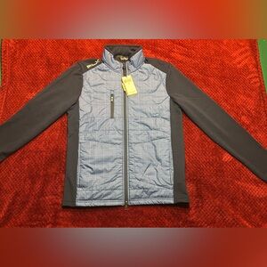 Ralph Lauren RLX Men’s Golf Hybrid Wool Blend Jacket Navy Size Small